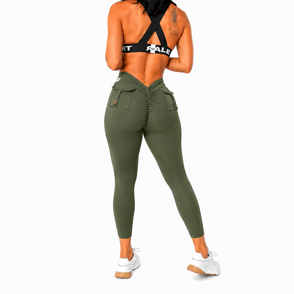 Leggins Corte en V |Alesportt