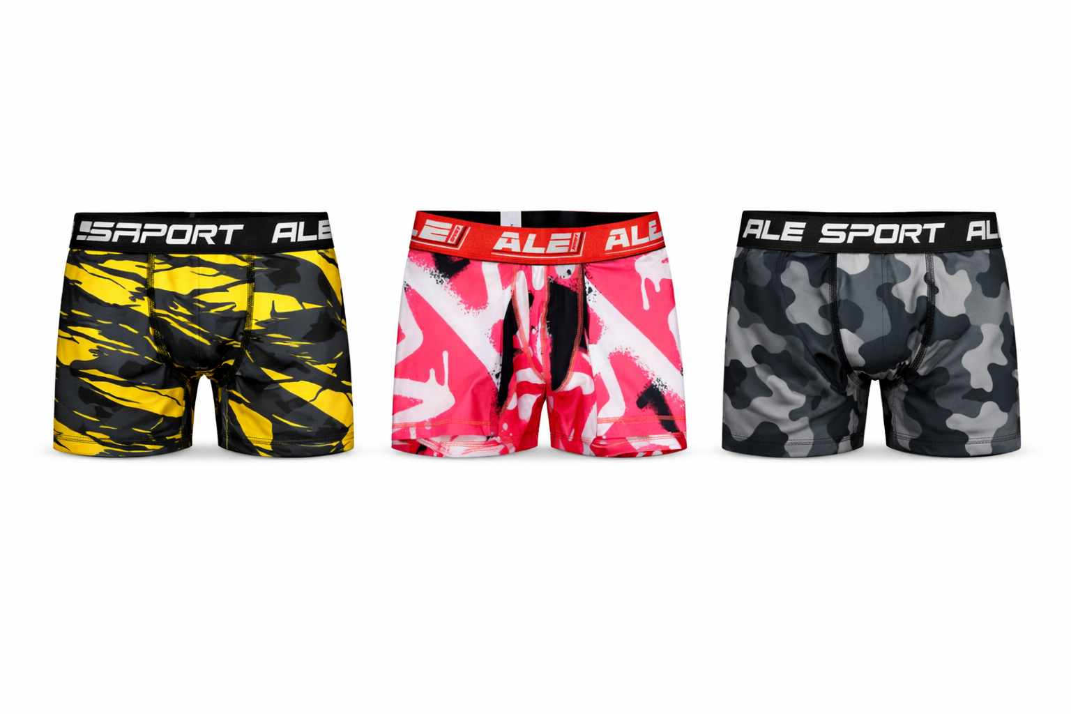 Pack x3 Bóxers Jaybell - Diseños Surtidos y Confort Premium | Alesportt