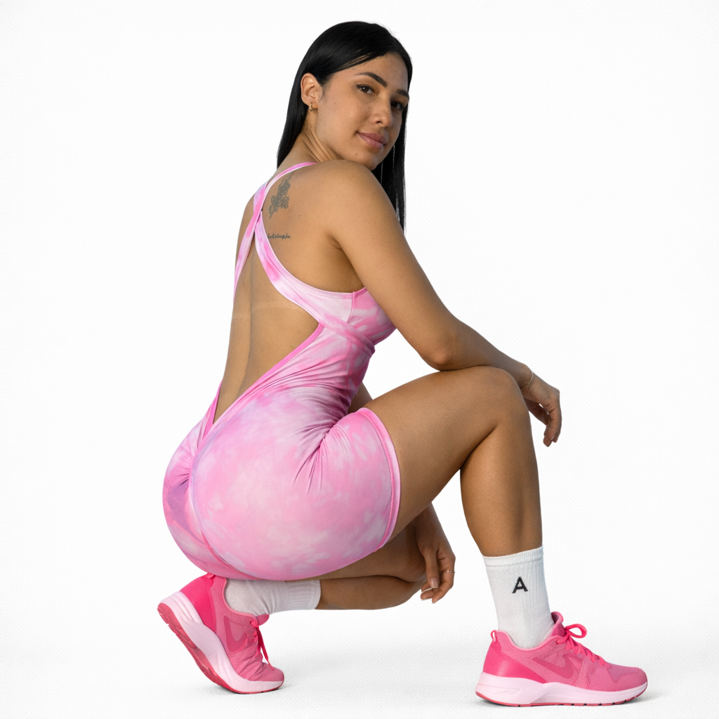 Enterizo Deportivo Push-Up - Realce de Glúteos | Alesportt