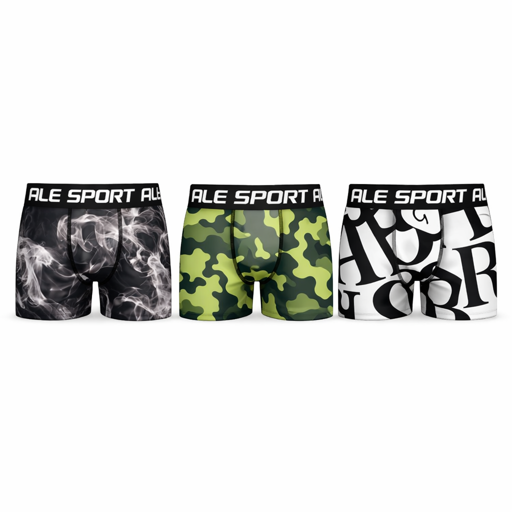 Pack x3 Bóxers Jaybell - Diseños Surtidos y Confort Premium | Alesportt