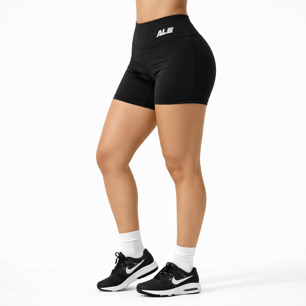 Shorts Suplex Premium - Negro Clásico | Alesportt