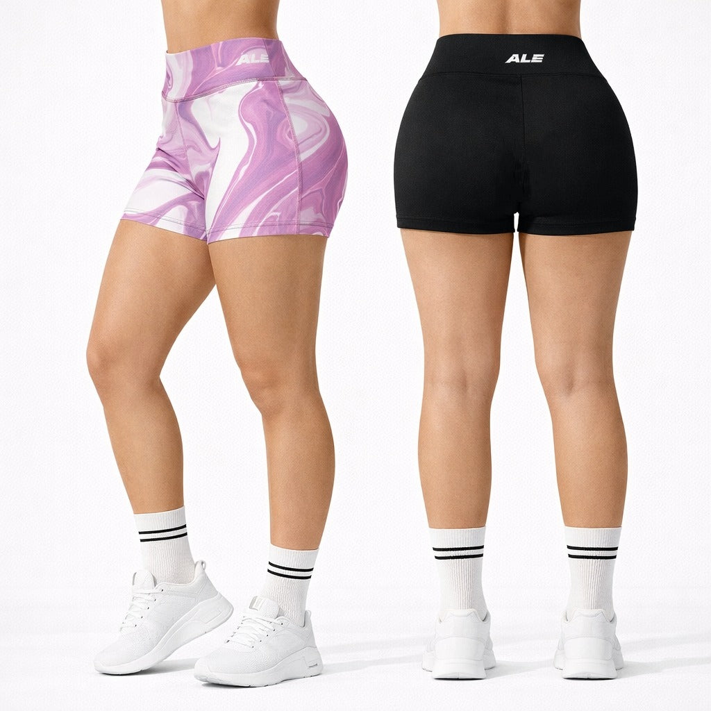 Pack x2 Shorts - Estampados Exclusivos | Alesportt