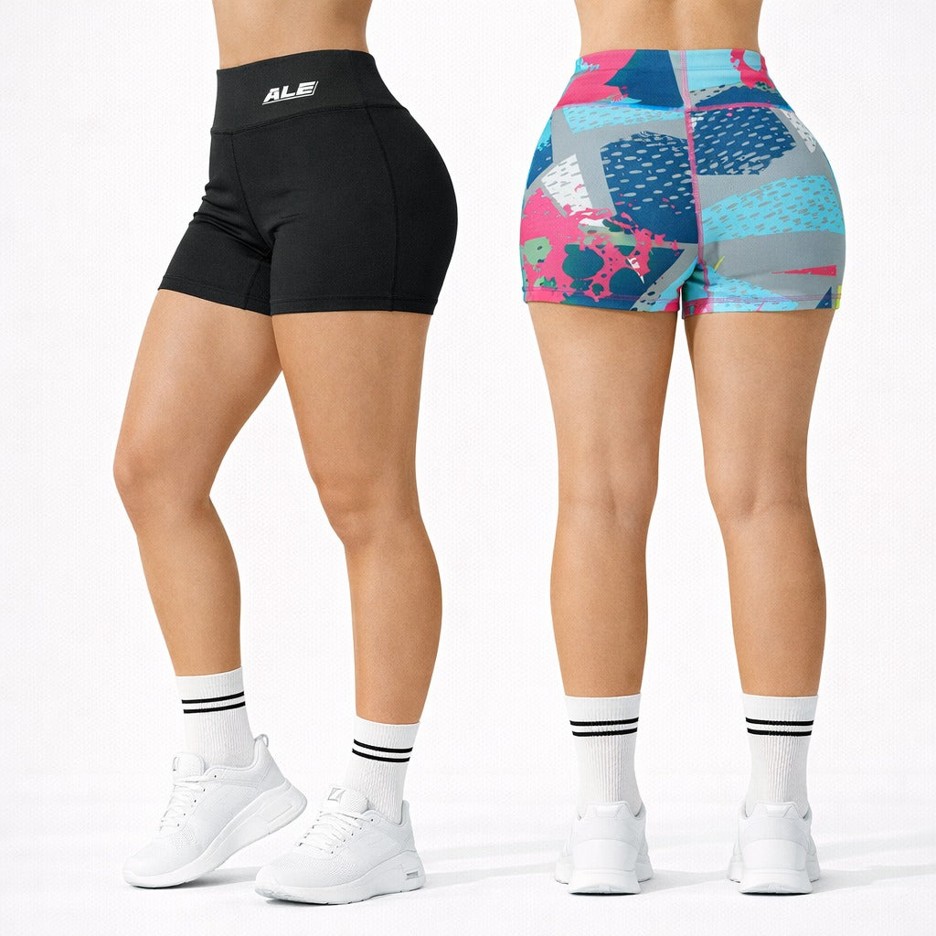 Pack x2 Shorts - Estampados Exclusivos | Alesportt