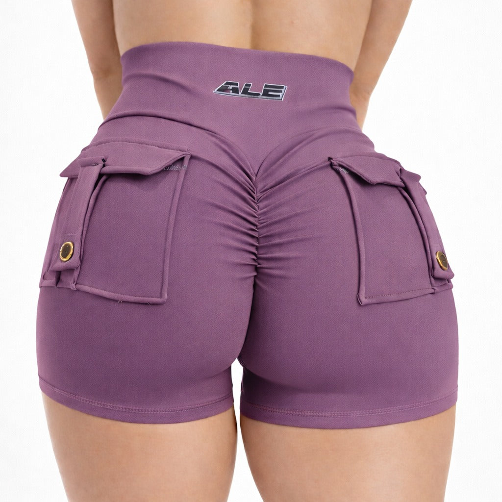 Shorts Push Up Pretina Alta
