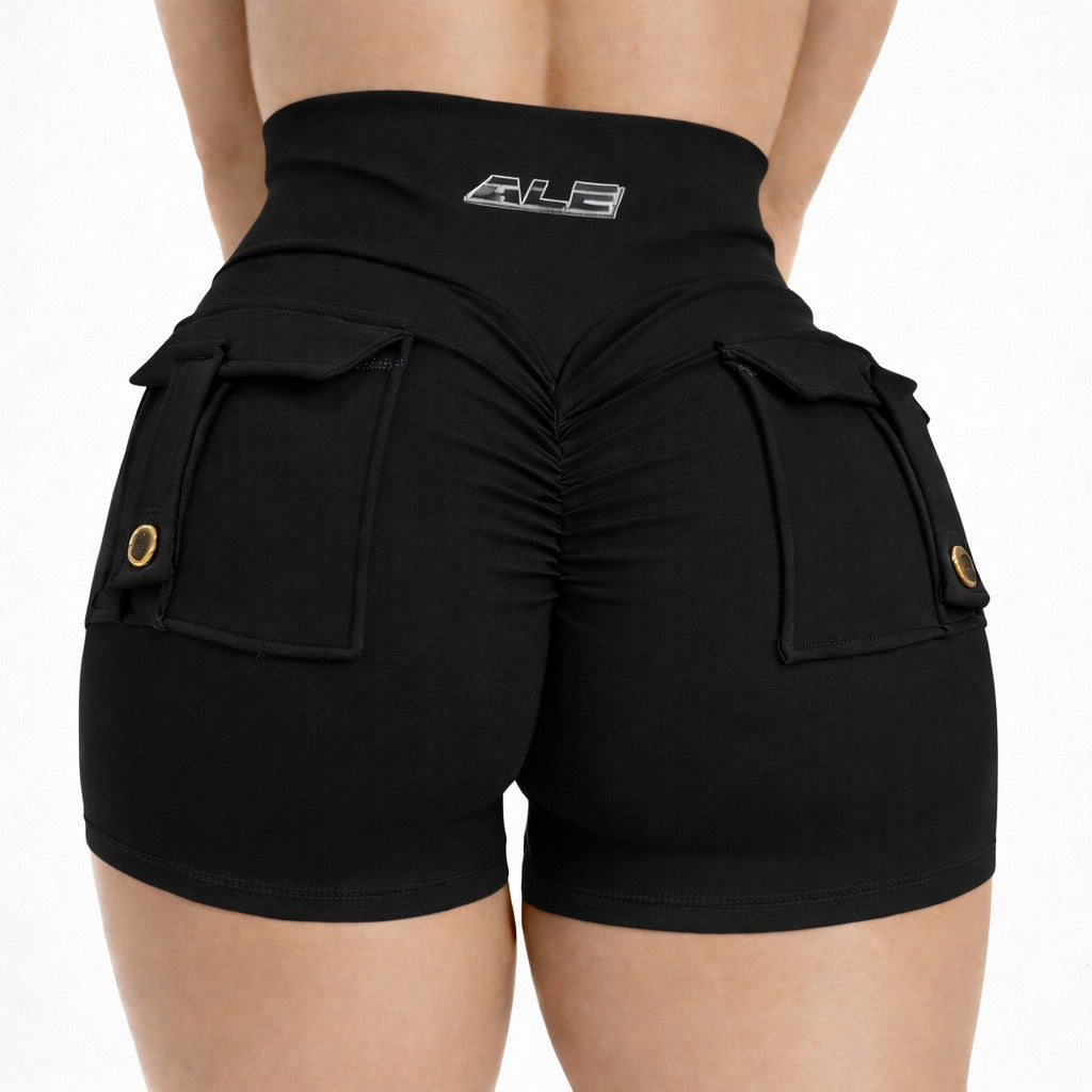 Shorts Push Up Pretina Alta